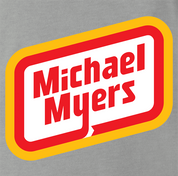 funny Loch Michael Myers Halloween Hot Dog Parody Ash Grey t-shirt