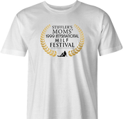 funny milf festival stiffler's mom film parody t-shirt men's white