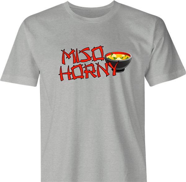 Me So Horny! Funny Miso Soup Full Metal Jacket Mashup men's t-shirt