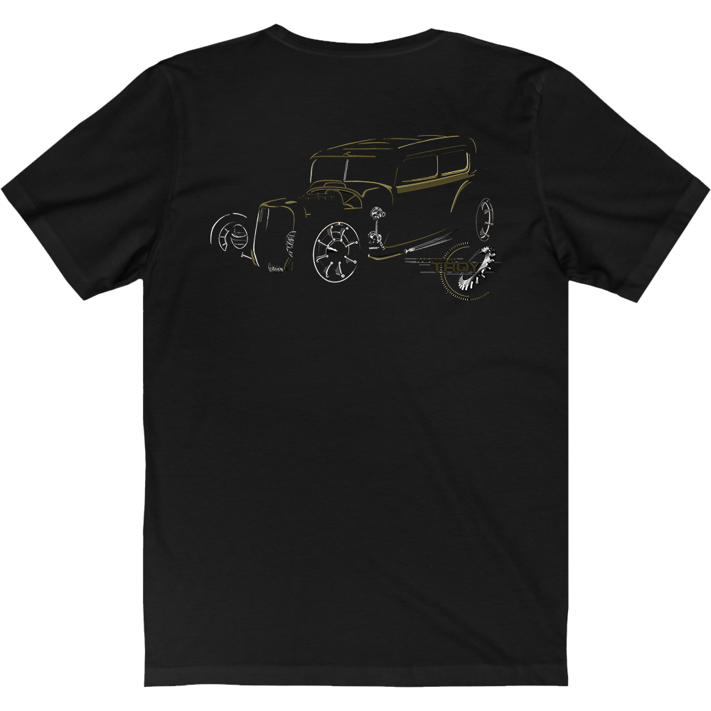 The Offical Rad Rides by Troy | Ford Model A | Men's T-Shirt | Cool Cars