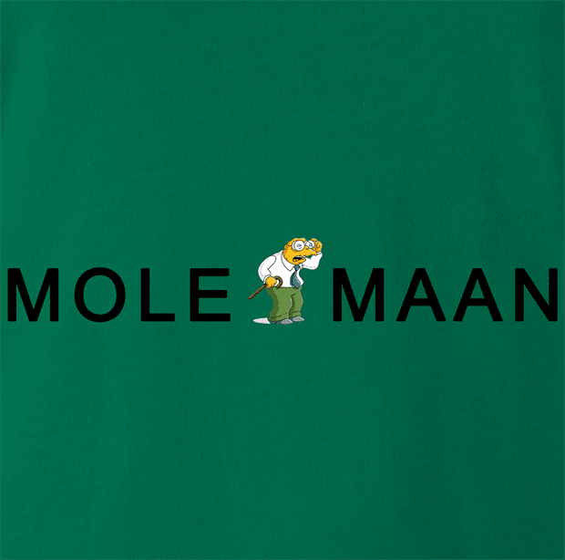 Funny Stanley Mole-Maan Gucci Parody Kelly Green T-Shirt