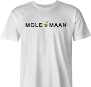 Funny Stanley Mole-Maan Gucci Parody White Men's T-Shirt