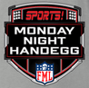 Funny Monday Night Handegg Fantasy Football Ash Grey T-Shirt