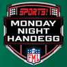 Funny Monday Night Handegg Fantasy Football Kelly Green T-Shirt