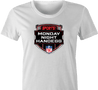 Funny Monday Night Handegg Fantasy Football White Women's T-Shirt