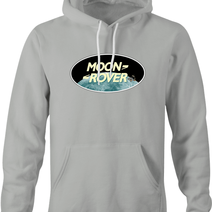 Funny Moon Rover All Terrain Parody T-Shirt Ash Grey Hoodie