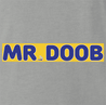 funny Mr Doob Weed Parody Ash Grey t-shirt