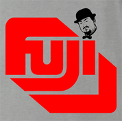 funny wwf mr. fuji grey t-shirt 