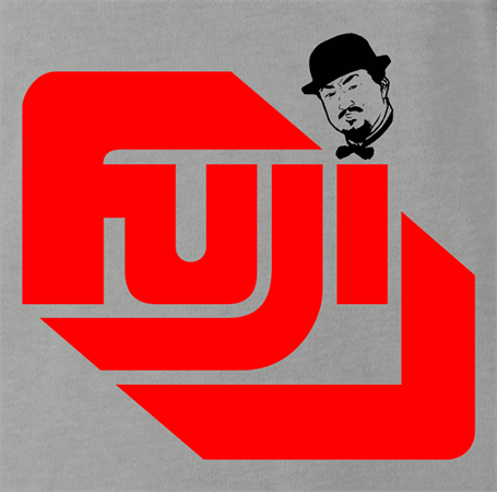 funny wwf mr. fuji grey t-shirt 