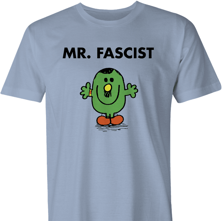 funny offensive mr man mr. fascist adolf hitler men's t-shirt