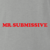 funny canadian mr. sub submissive ash grey t-shirt