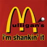 Funny McDonald s Mulligans t-shirt red