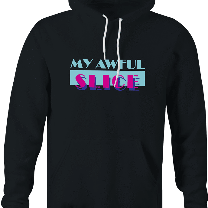 funny Golfer Miami Vice black hoodie