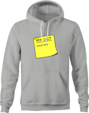 funny Hall and Oates My List Your Kiss t-shirt Ash Grey hoodie