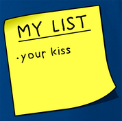 funny Hall and Oates My List Your Kiss royal blue t-shirt