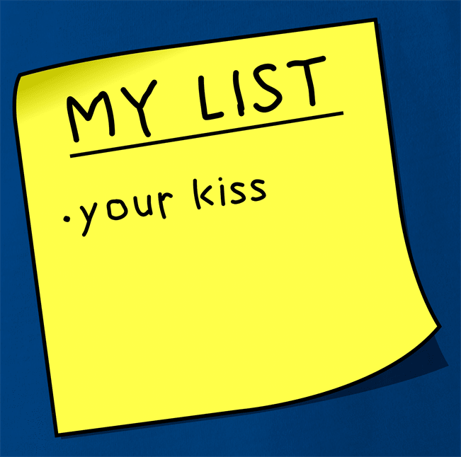 funny Hall and Oates My List Your Kiss royal blue t-shirt