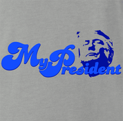 Funny My Pillow Parody - My President Trump Mashup Ash Grey T-Shirt