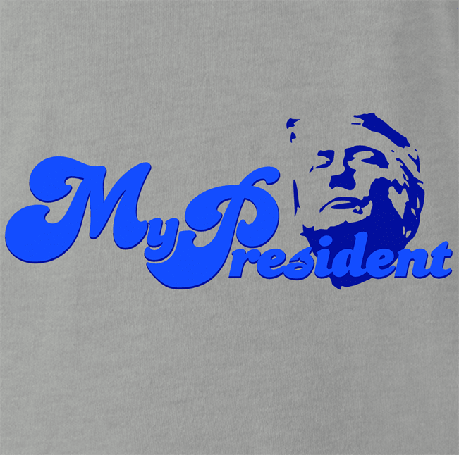 Funny My Pillow Parody - My President Trump Mashup Ash Grey T-Shirt