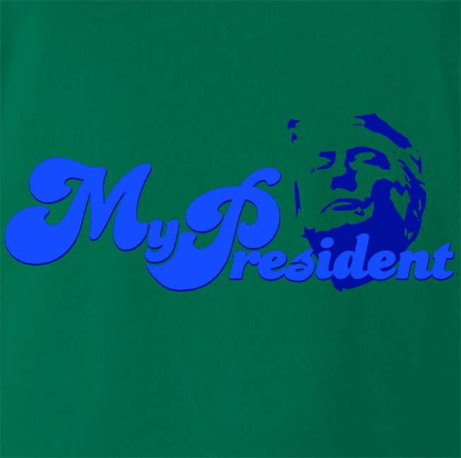 Funny My Pillow Parody - My President Trump Mashup Kelly Green T-Shirt