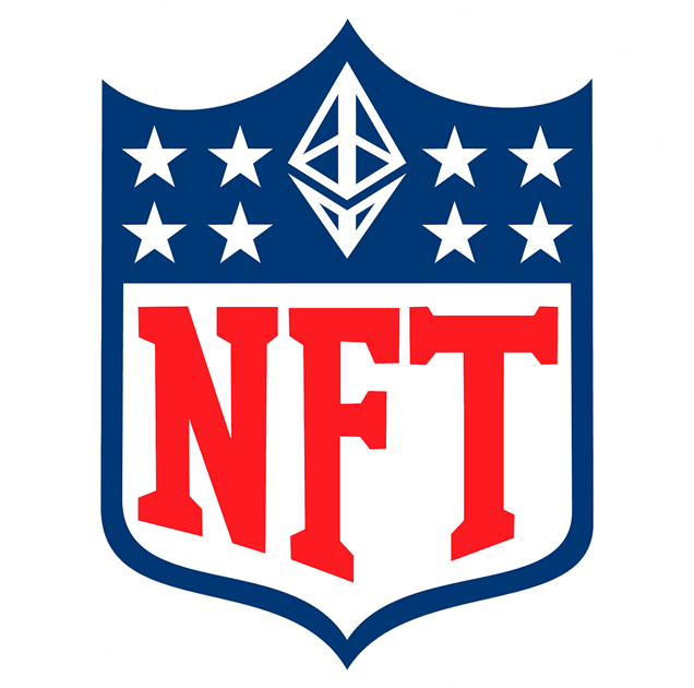 Funny NFT - Non Fungible Token NFL Mashup Parody White Tee