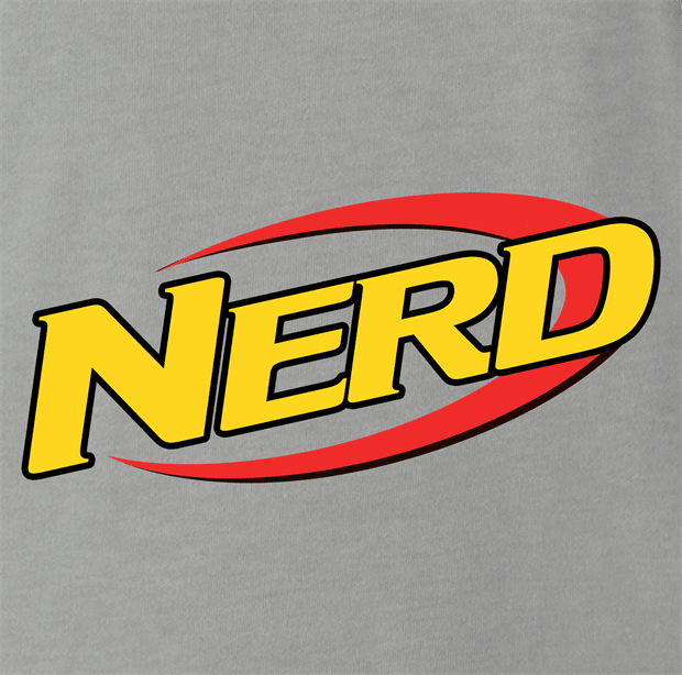 Funny Nerf Nerd T-Shirt  The Nerdiest Tee For Geeks And Dweebs