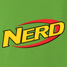funny Nerdy Nerf Mashup For Geeks And Nerds lime green t-shirt