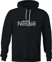 funny Loch Ness Monster aka Nessie Parody black hoodie