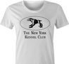 funny new york kennel club ghostbusters terror dog women's t-shirt