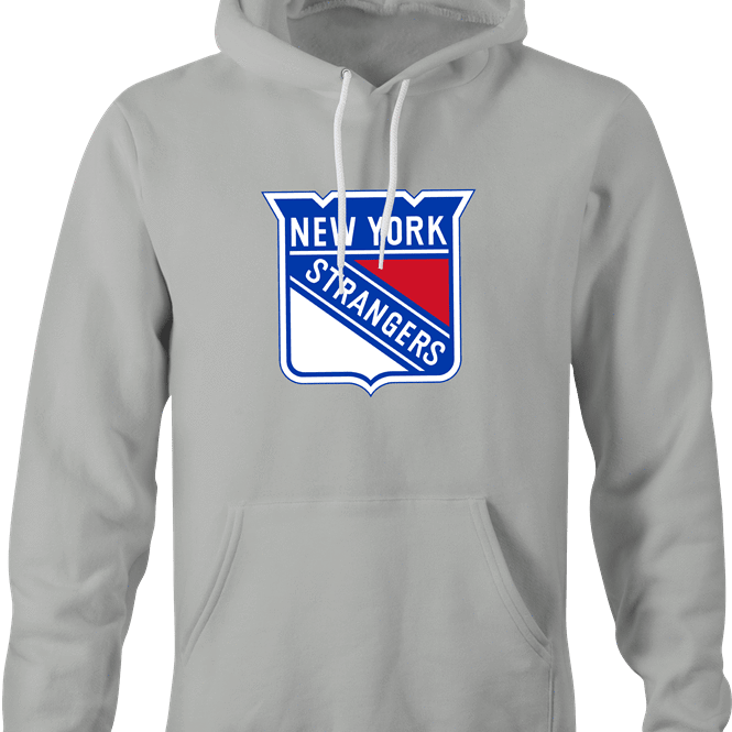 funny NHL Team Parody - New York Rangers Strangers t-shirt Ash Grey hoodie