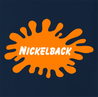 funny Nickelback Nickelodeon Mashup Navy t-shirt