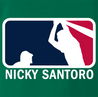 Funny Nicky Santoro meets Billy Batts Baseball Parody Kelly Green t-shirt