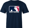 Funny Nicky Santoro meets Billy Batts Baseball Parody men's t-shirt