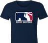 Funny Nicky Santoro meets Billy Batts Baseball Parody t-shirt women's