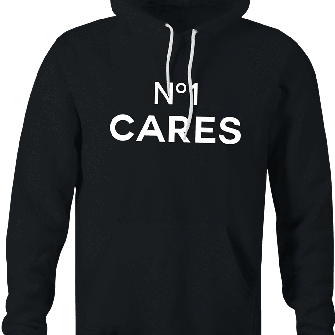 funny No One Cares Gift For Friend black hoodie