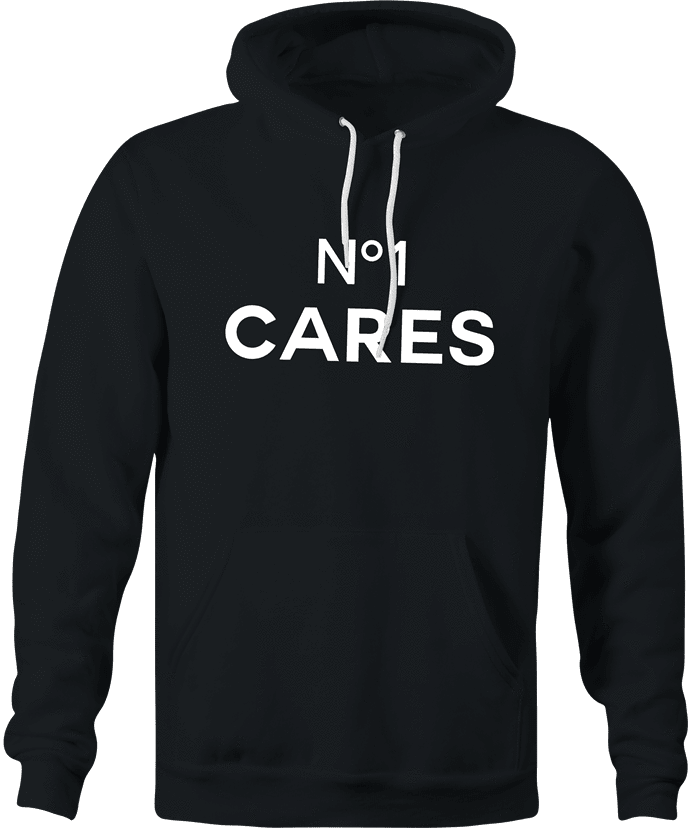 funny No One Cares Gift For Friend black hoodie