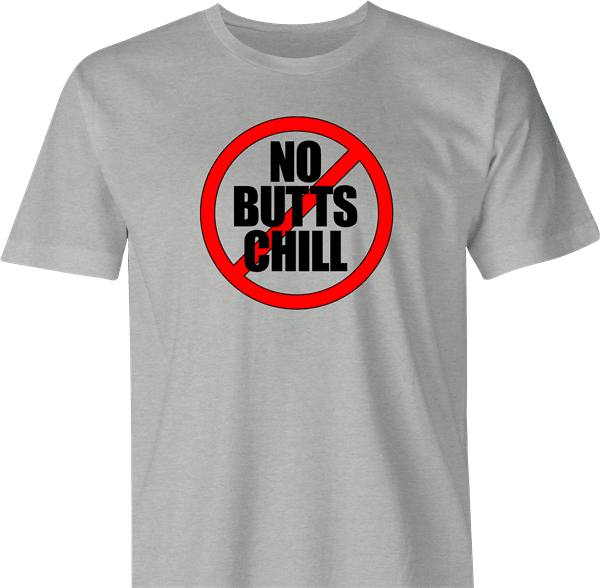 Funny Encino Man Movie | No Butts Chill Parody Men's T-Shirt