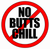 Funny Encino Man Movie | No Butts Chill Parody White Tee