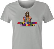 notorious big sasquatch bigfoot t-shirt women's ash grey