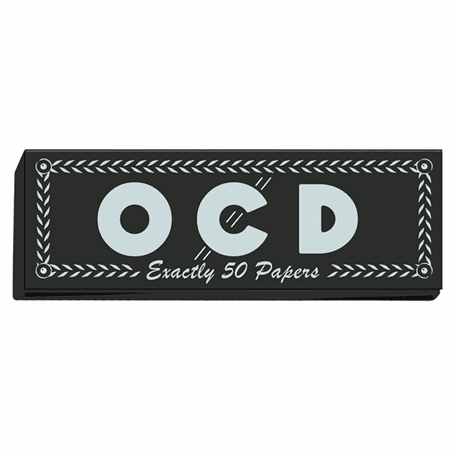funny weed OCD rolling papers ocb parody t-shirt white 