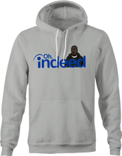 Funny Indeed - Hilarious Omar Little From The Wire Parody T-Shirt Ash Grey Hoodie