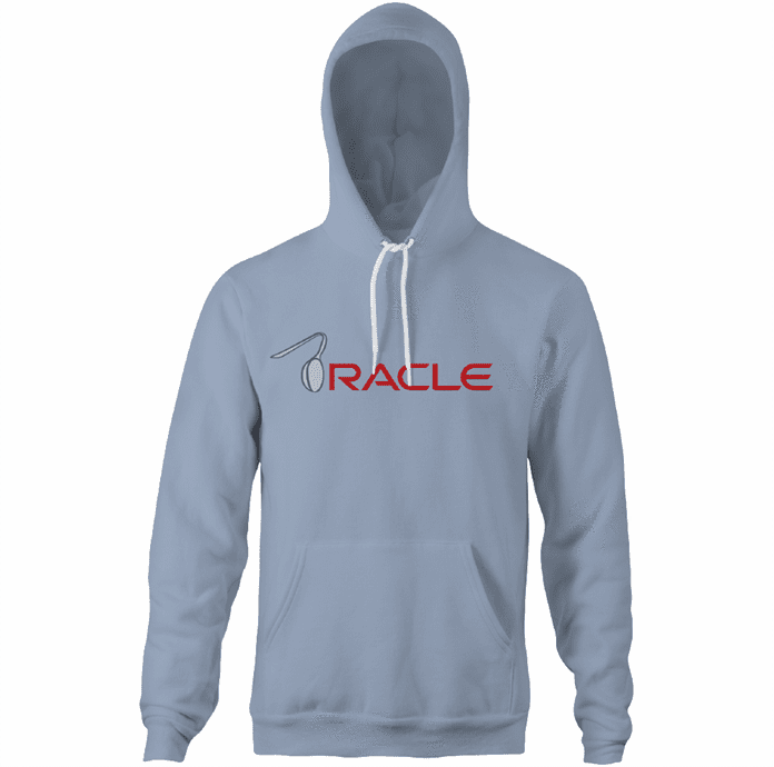oracle matrix spoon bend light blue hoodie