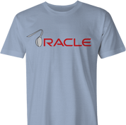 oracle matrix spoon bend men's light blue t-shirt