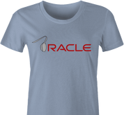 oracle matrix spoon bend women's light blue t-shirt