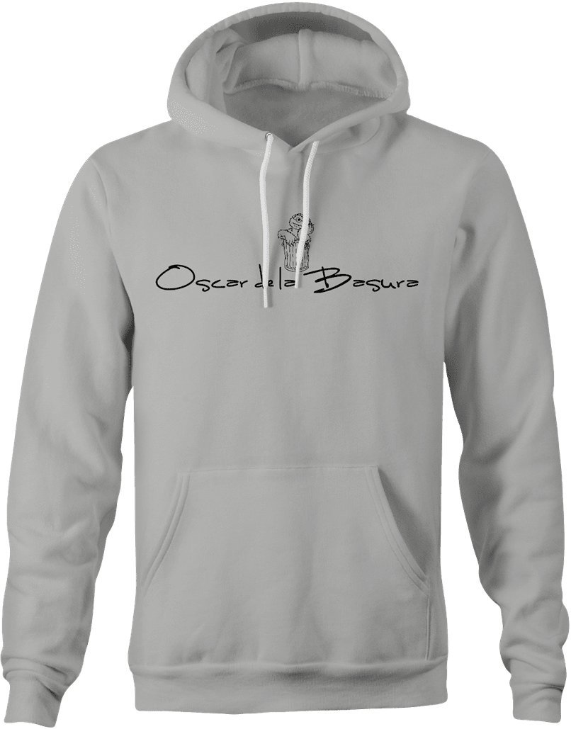 oscar de la renta the grouch sesame street ash hoodie