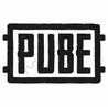 Pube PUBG multiplayer parody gaming t-shirt white 