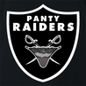 Oakland Las Vegas Raiders Panty Thief Parody Black t-shirt