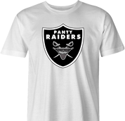Oakland Las Vegas Raiders Panty Thief Parody whihte t-shirt men's