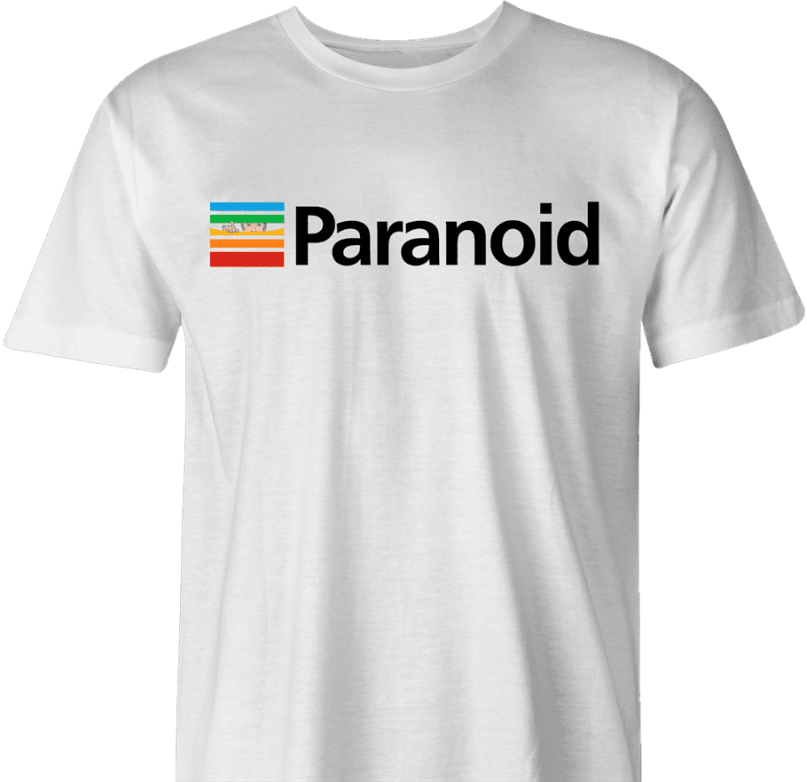 funny Lifes Tough Polaroid photography Brand Parody t-shirt white men's 