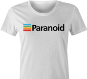 funny Lifes Tough Polaroid photography Brand Parody t-shirt white women's 