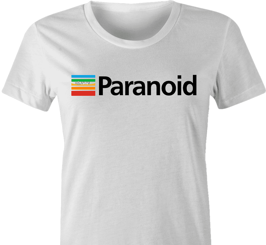 funny Lifes Tough Polaroid photography Brand Parody t-shirt white women's 